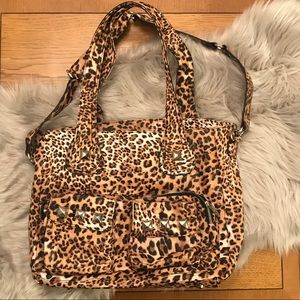 Kandee Johnson x Imoshion leopard print purse